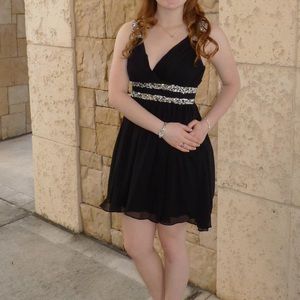 Black High-Low Dress Size 7